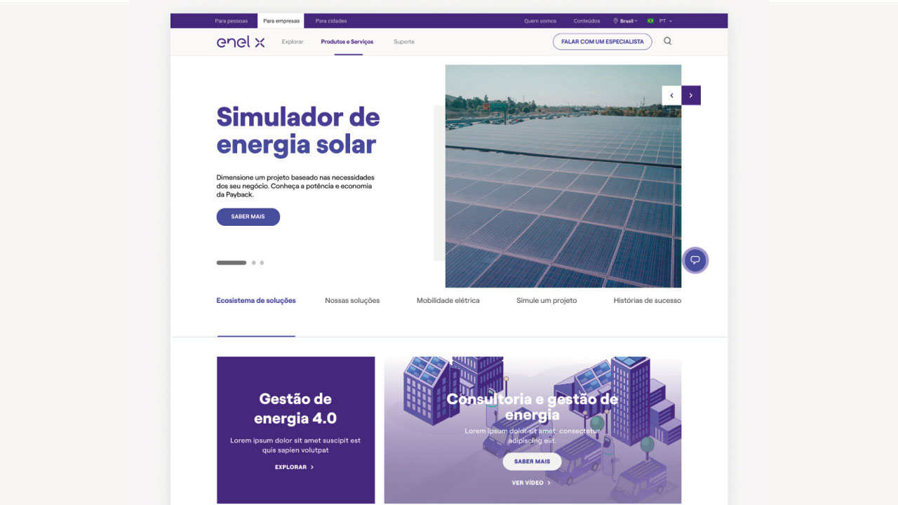 Site Enel X BR